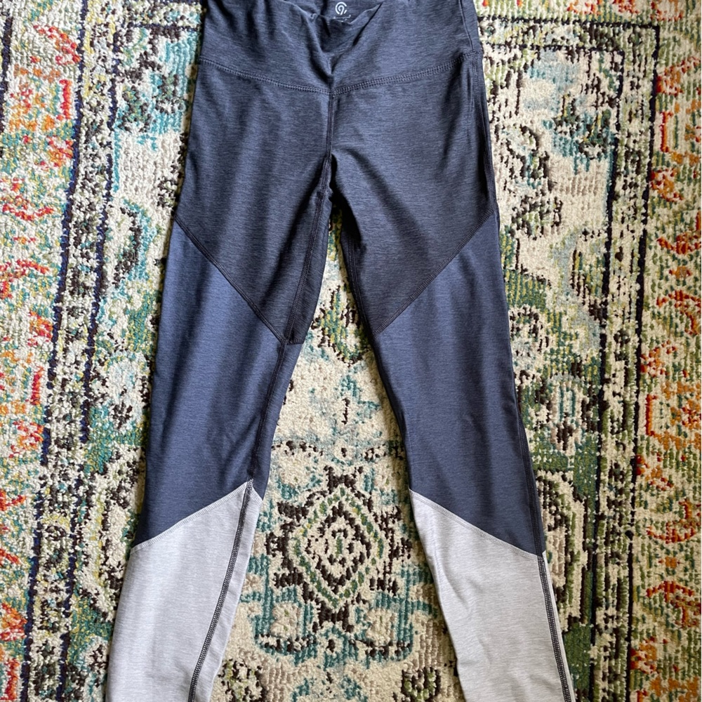 Champion womens xs leggings Fri colored blue tones
